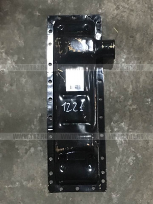 Бак радиатора МТЗ 1221 нижний (ЛАТУНЬ) (1225-1301075/169.1301078)