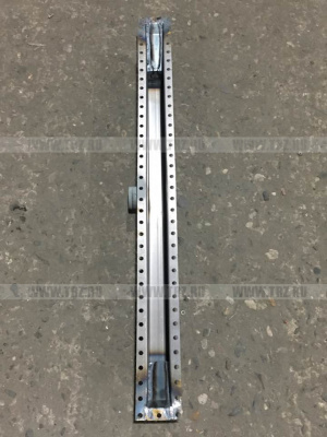 Бак радиатора К-700 нижний (1патрубок ТРАПЕЦИЯ) (700.13.01.120)